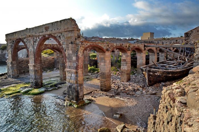 La Baia Casa Vacanze Portoscuso Esterno foto